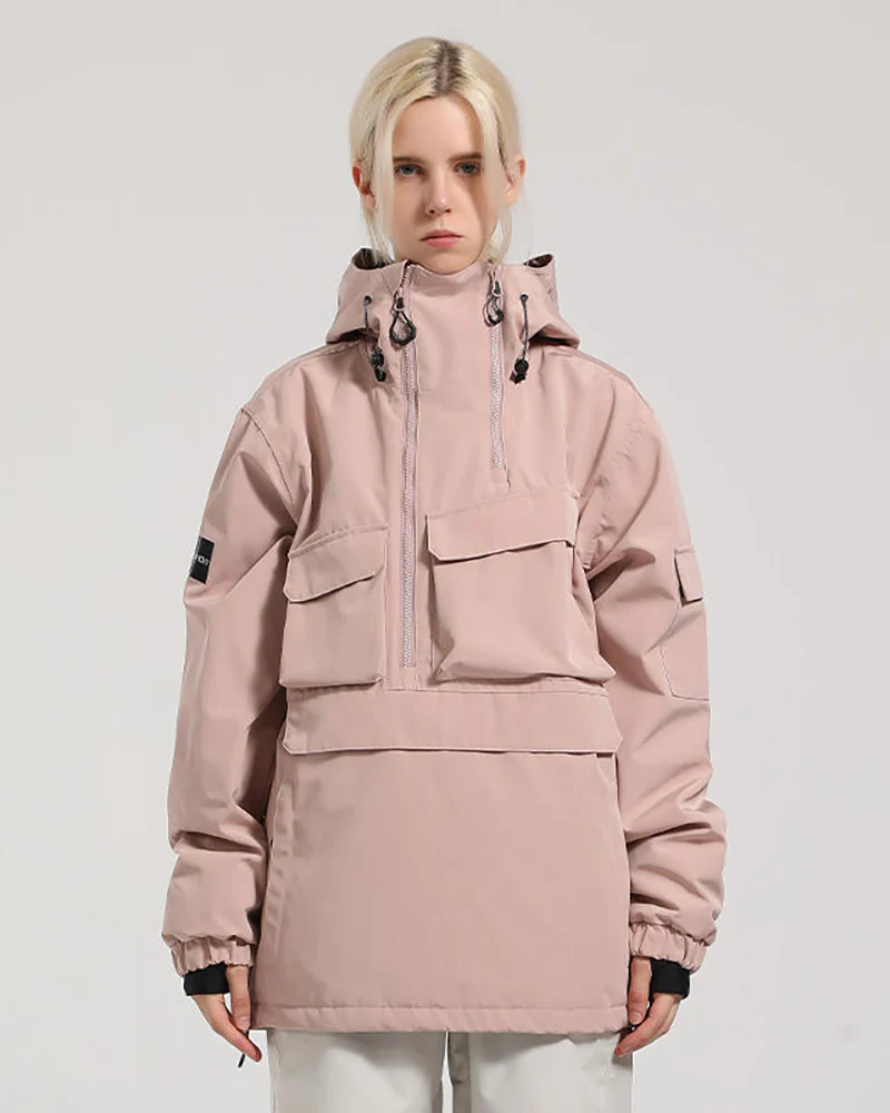Ski Wear Multi-pocket Cargo Ski Jacket - Unisex - Image 8