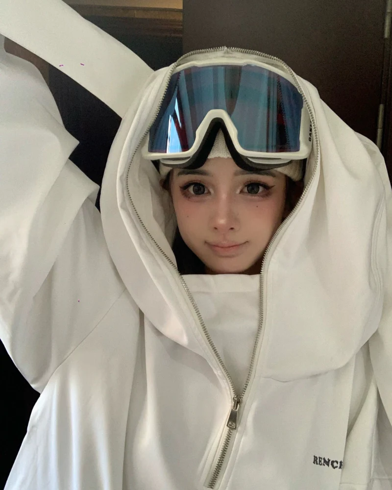 Ski Wear Outdoor Adorable Bunny Ears Warm Hoodie -Unisex - Image 14
