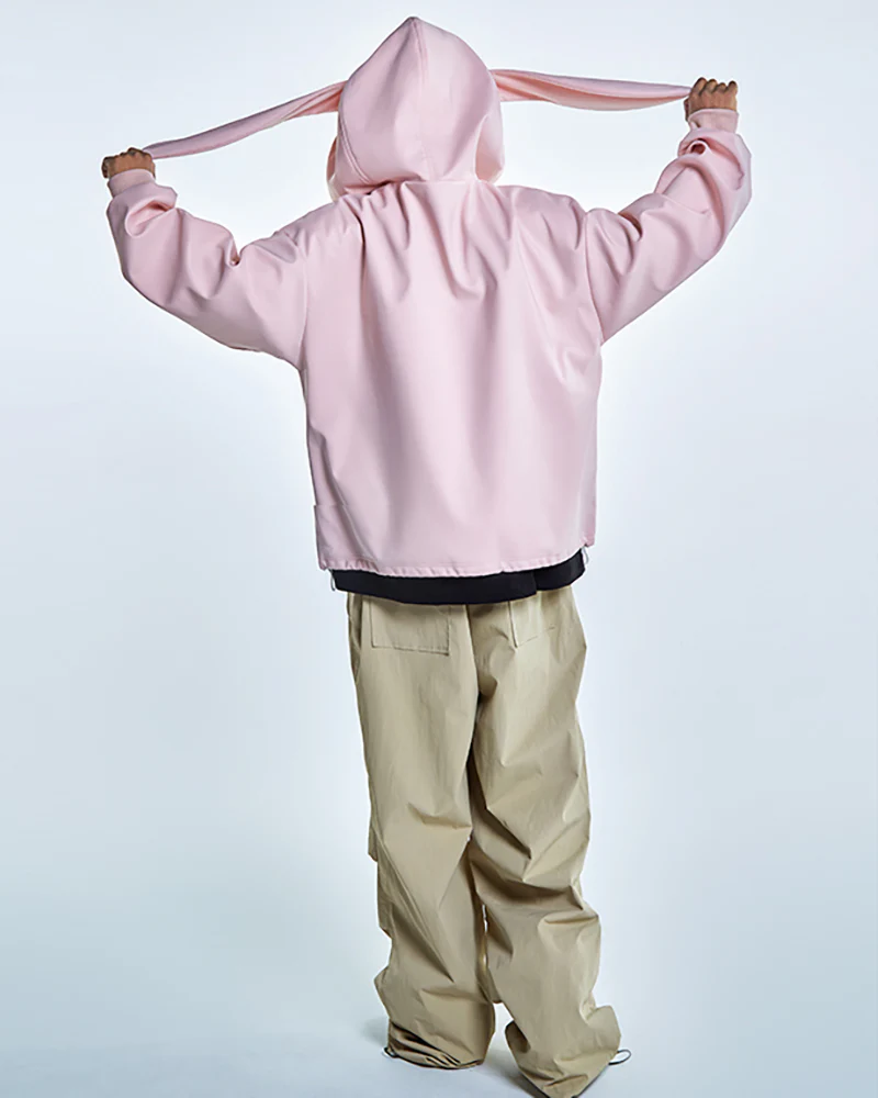 Ski Wear Outdoor Adorable Bunny Ears Warm Hoodie -Unisex - Image 8