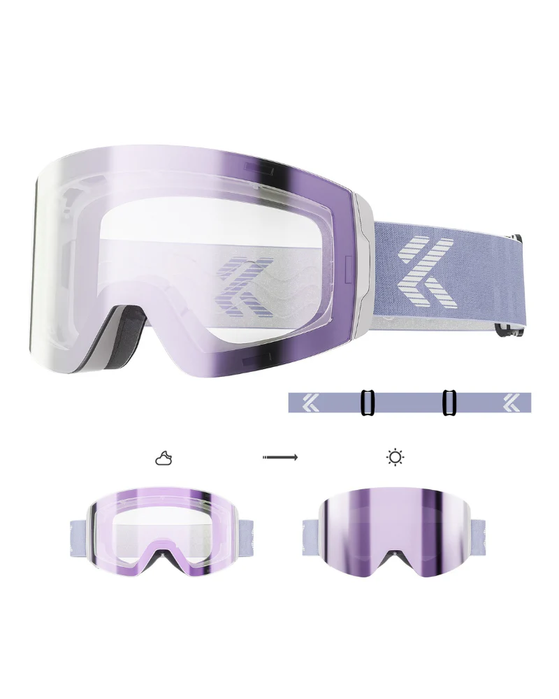 Ski Wear Outdoor Photochromic Magnetic Ski Goggles - Image 11
