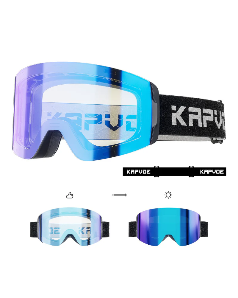 Ski Wear Outdoor Photochromic Magnetic Ski Goggles - Image 14