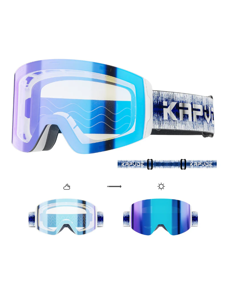 Ski Wear Outdoor Photochromic Magnetic Ski Goggles - Image 15