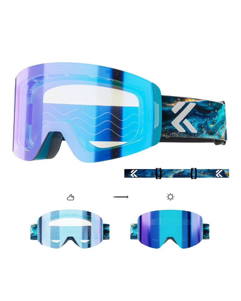 Ski Wear Outdoor Photochromic Magnetic Ski Goggles - Image 16