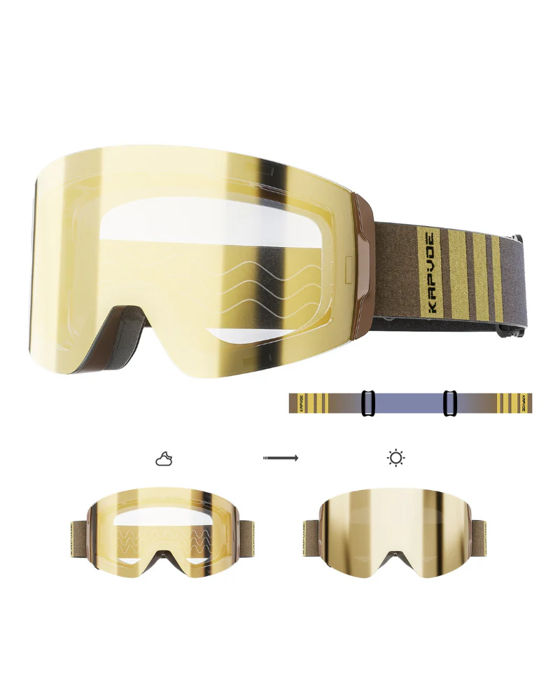Ski Wear Outdoor Photochromic Magnetic Ski Goggles - Image 8