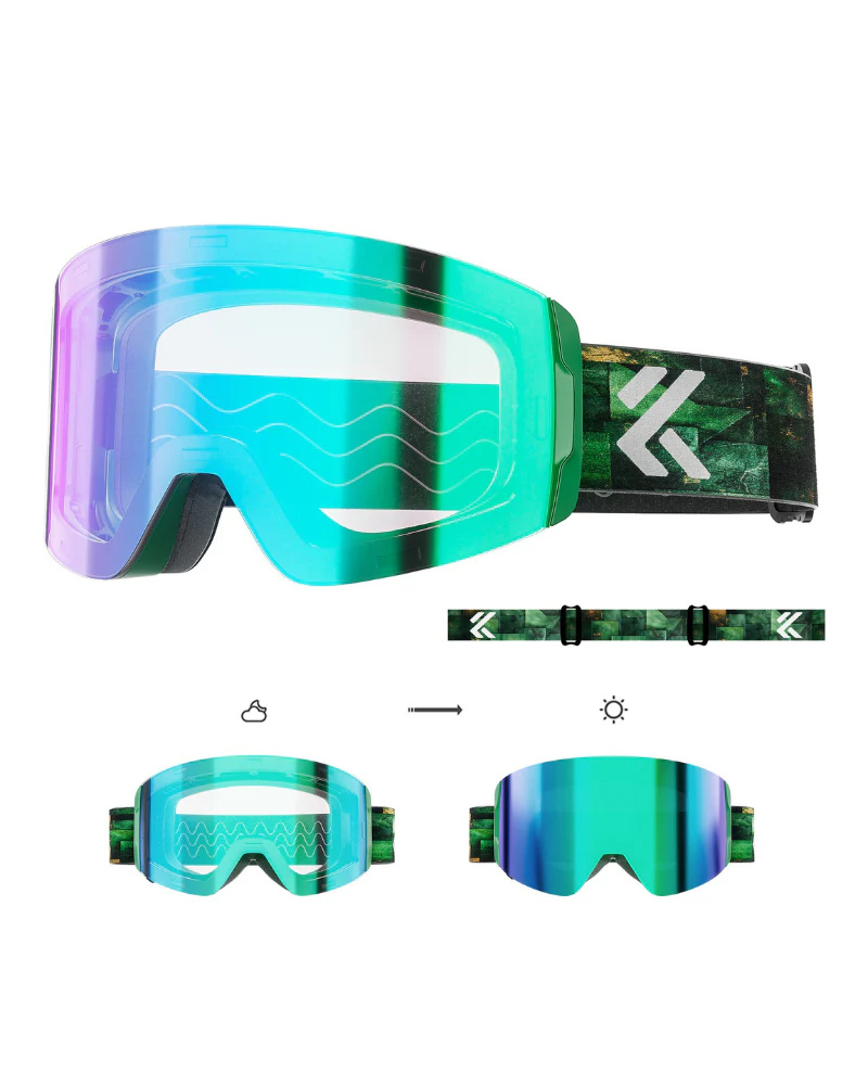 Ski Wear Outdoor Photochromic Magnetic Ski Goggles - Image 9