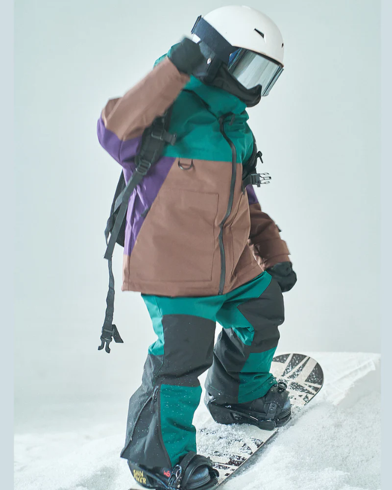 Ski Wear Outdoor Waterproof Jacket&Bibs Kids Snow Suit (Single Unit Available) - Image 11