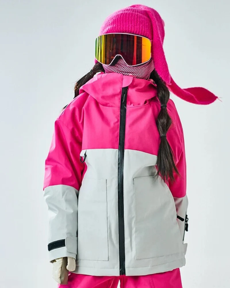 Ski Wear Outdoor Waterproof Jacket&Bibs Kids Snow Suit (Single Unit Available) - Image 7