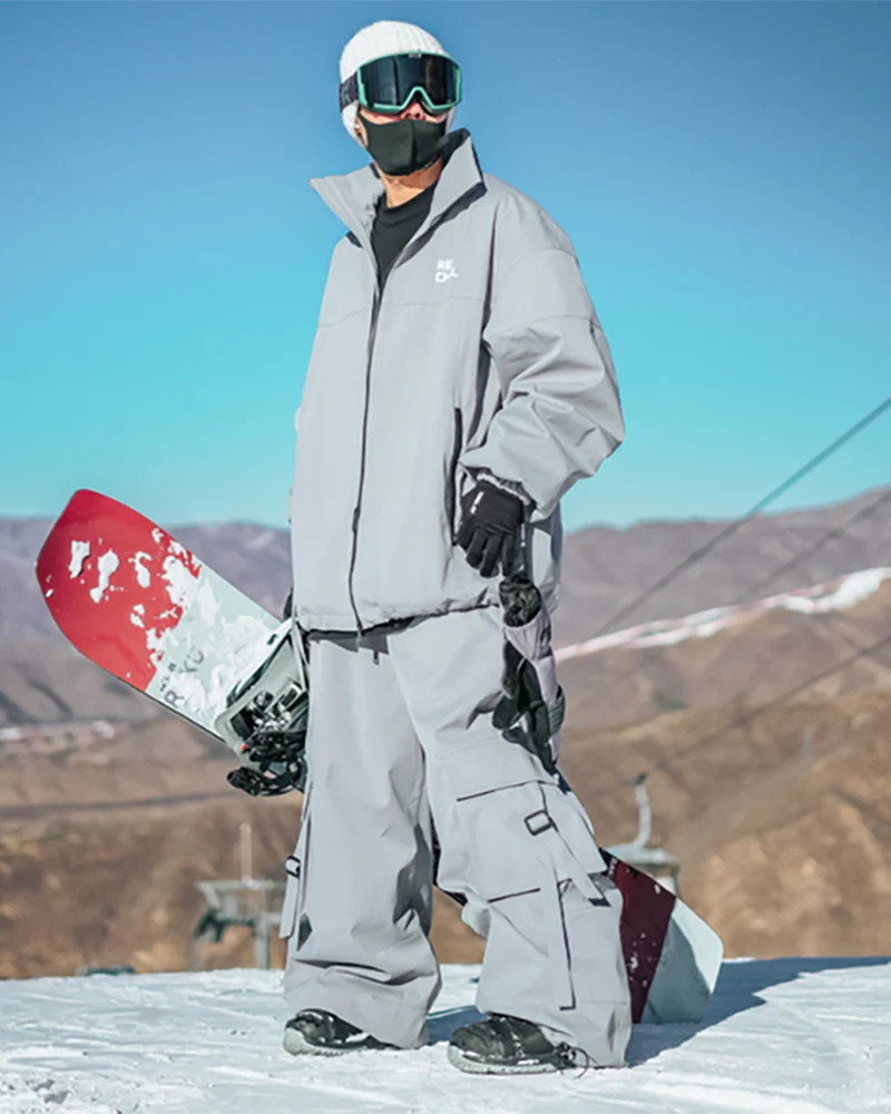 Ski Wear Snow Outfits Hip-Hop Snow Suit -Unisex - Image 13