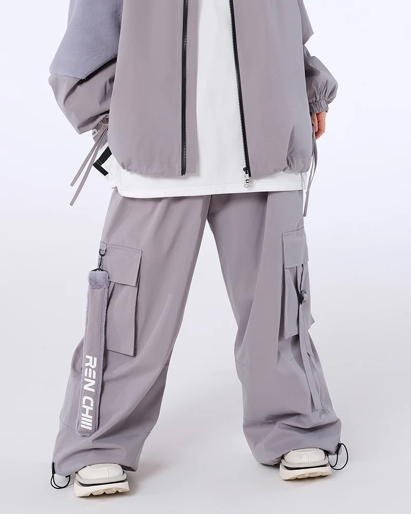 Ski Wear Snow Outfits Hip-Hop Snow Suit -Unisex - Image 8