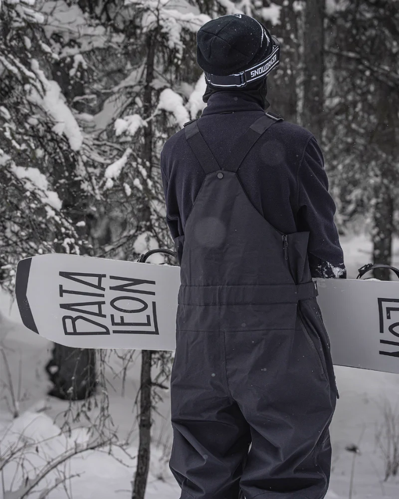 Ski Wear Snowboard 3L Waterproof Breathable Ski Bib Pants -Unisex - Image 6