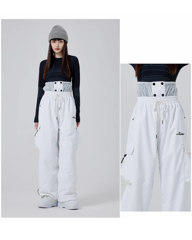 Ski Wear Snowboard Baggy Snow Pants -Unisex - Image 4
