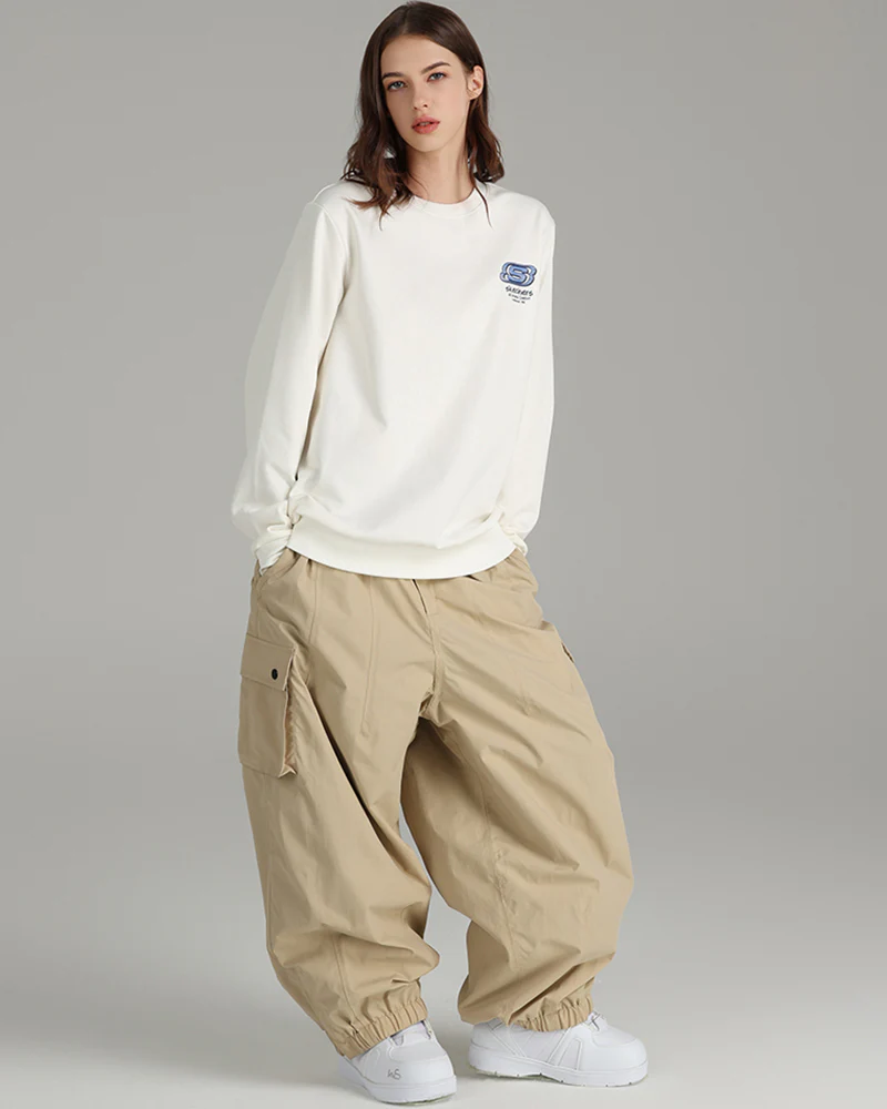 Ski Wear Snowboard Cargo Baggy Snow Pants - Unisex - Image 7