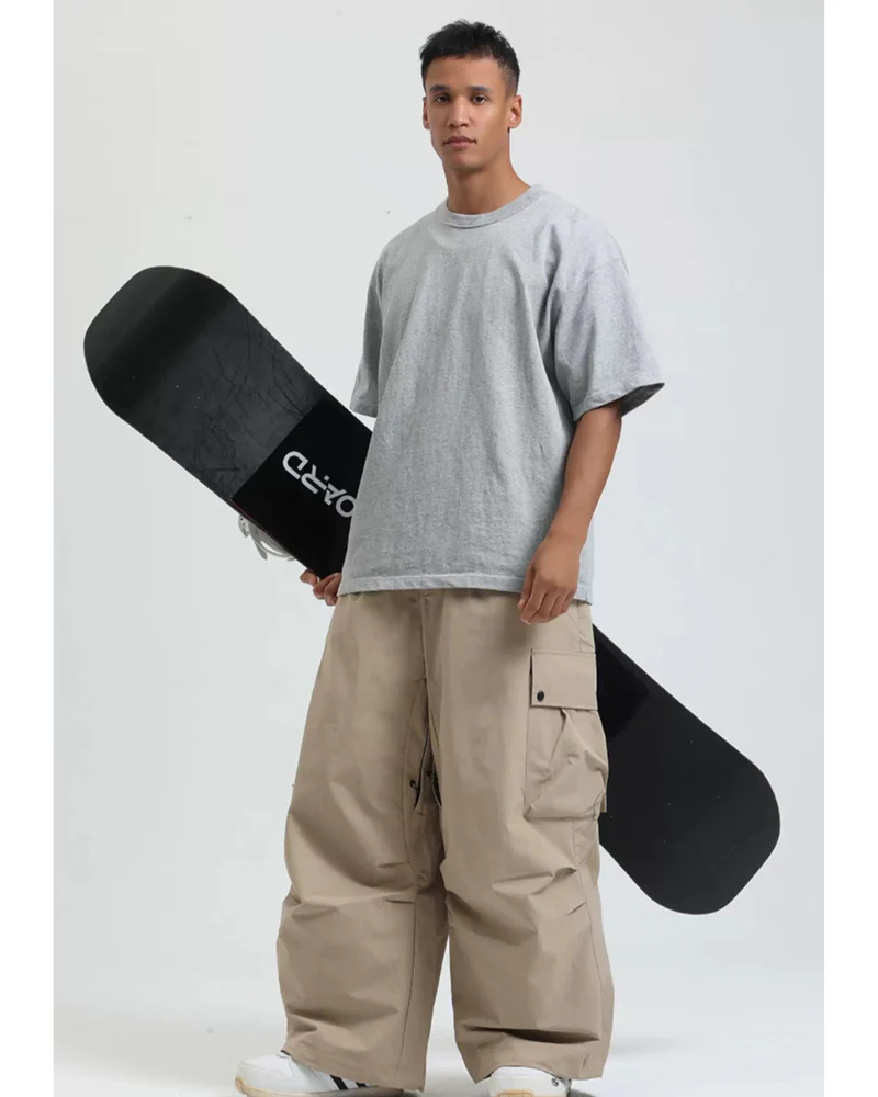 Ski Wear Snowboard Gear Baggy Cargo Snow Pants -Unisex - Image 13