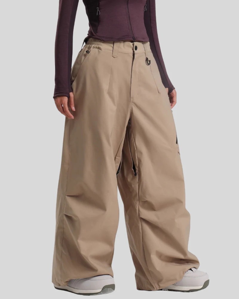 Ski Wear Snowboard Gear Cargo Baggy Snow Pants -Unisex - Image 10
