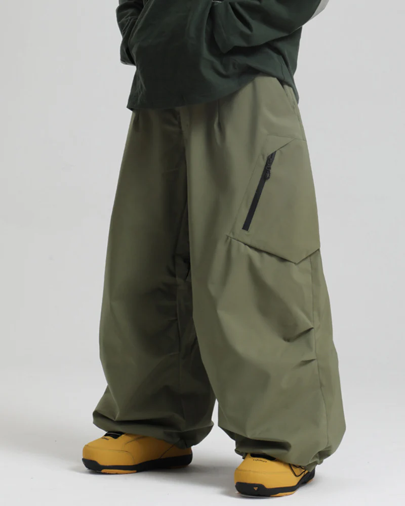 Ski Wear Snowboard Gear Cargo Baggy Snow Pants -Unisex - Image 13