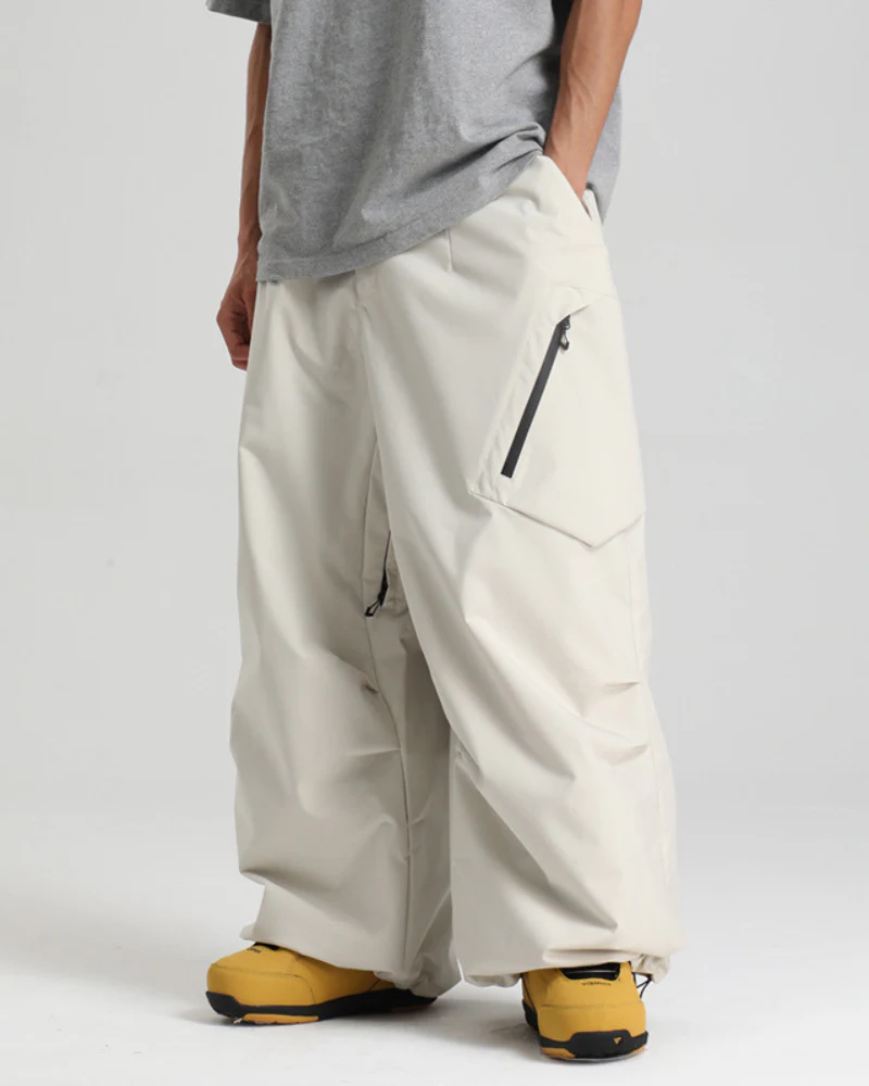 Ski Wear Snowboard Gear Cargo Baggy Snow Pants -Unisex - Image 16