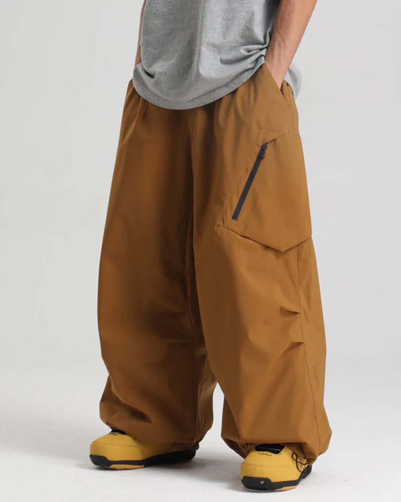 Ski Wear Snowboard Gear Cargo Baggy Snow Pants -Unisex - Image 23