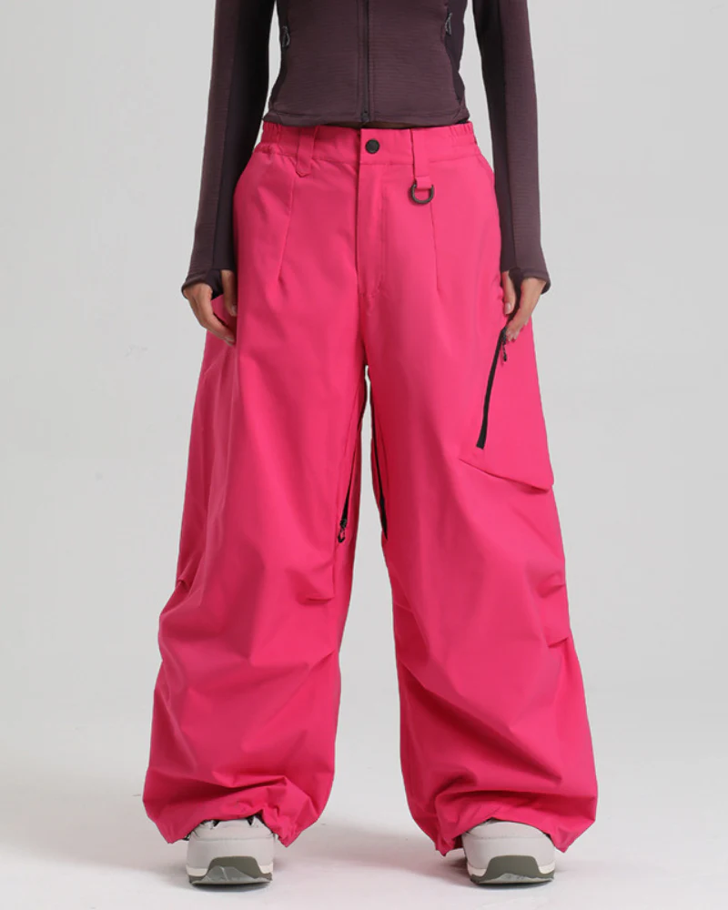 Ski Wear Snowboard Gear Cargo Baggy Snow Pants -Unisex - Image 24