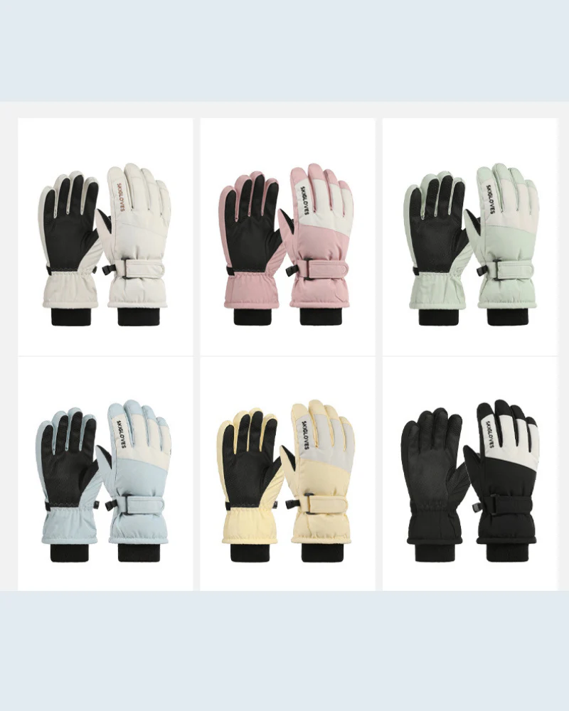 Ski Wear Snowboard Gear Kids Ski Gloves - Image 10