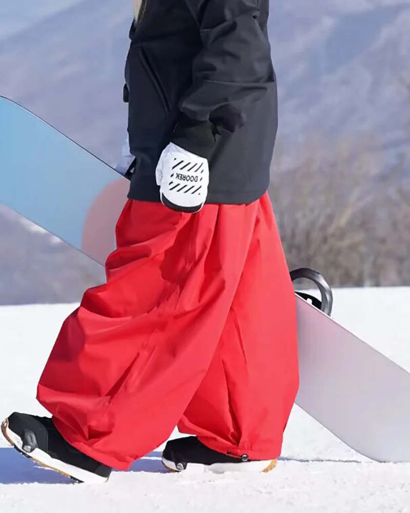 Ski Wear Snowboard Gear Super Baggy Snow Pants -Unisex - Image 11