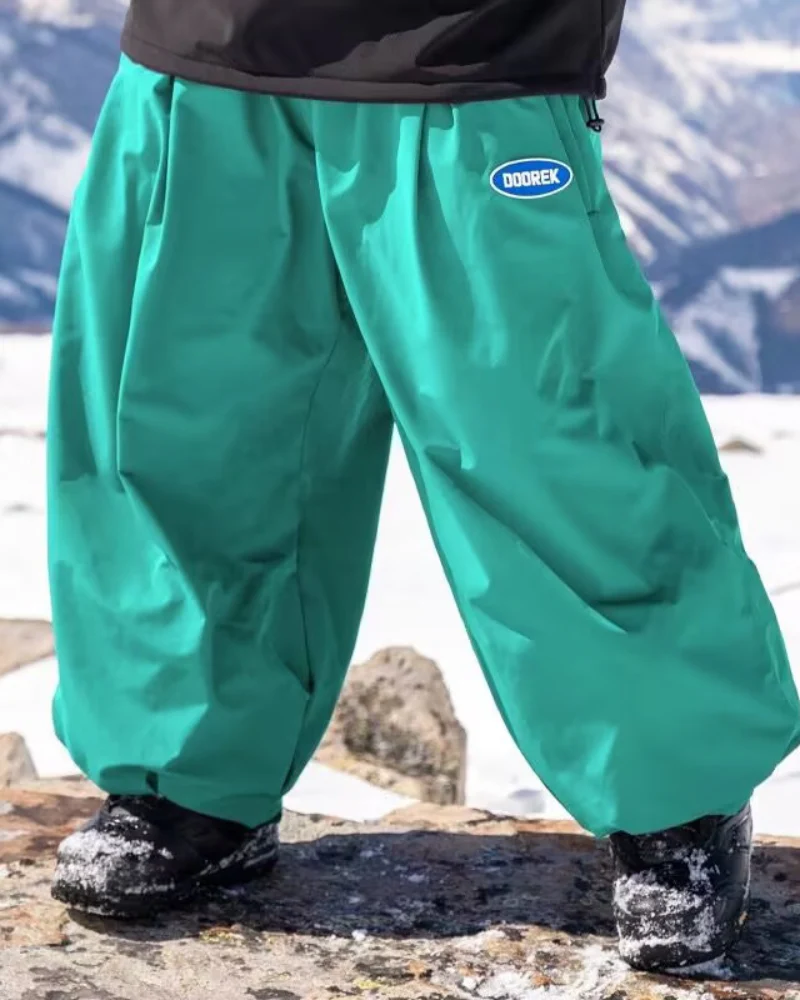 Ski Wear Snowboard Gear Super Baggy Snow Pants -Unisex - Image 14