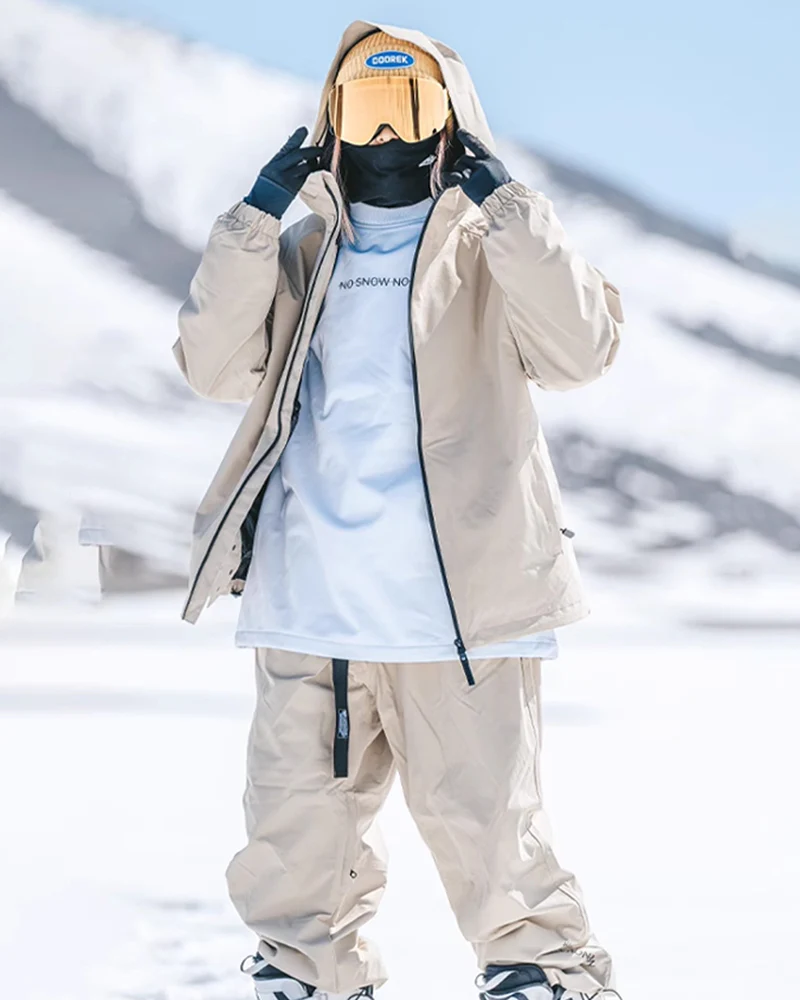 Ski Wear Snowboard Outfit Waterproof Snow Suit - Unisex - Image 18