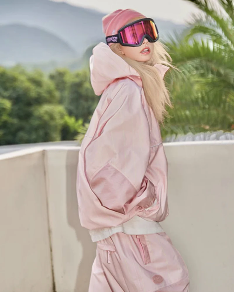 Ski Wear Snowboard Pink Snow Jacket&Pants Suit - Women's (Single Unit Available) - Image 3
