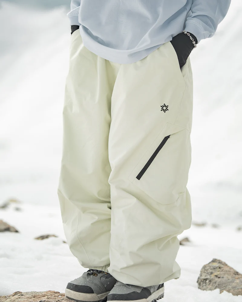 Ski Wear Snowboard Waterproof Loose-Fit Ski Pants -Unisex - Image 10