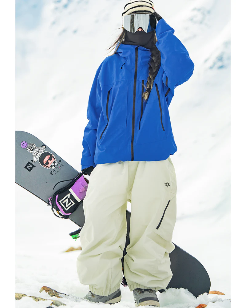 Ski Wear Snowboard Waterproof Loose-Fit Ski Pants -Unisex - Image 11