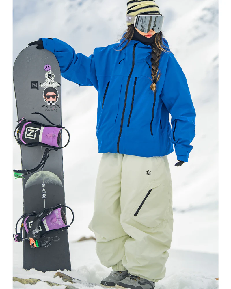 Ski Wear Snowboard Waterproof Loose-Fit Ski Pants -Unisex - Image 12