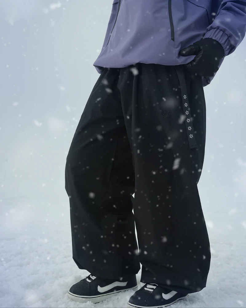 Ski Wear Snowboard Windproof Baggy Ski Pants -Unisex - Image 8