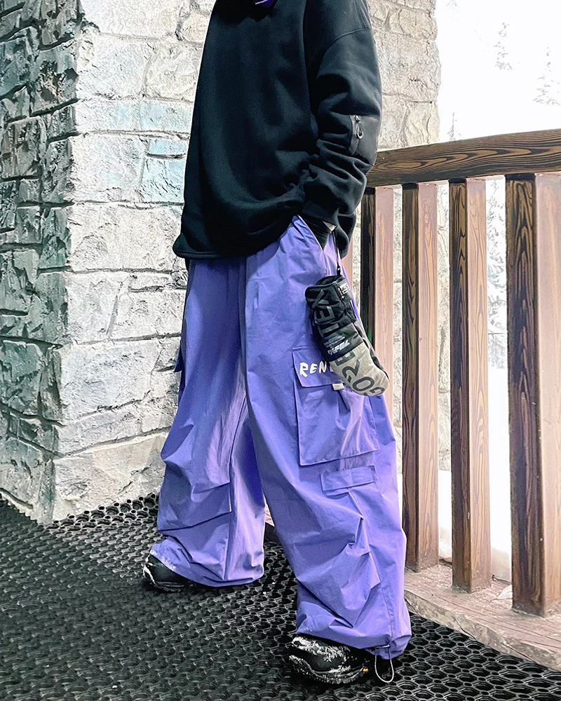 Ski Wear Sport Thick Baggy Snow Pants - Unisex - Image 4