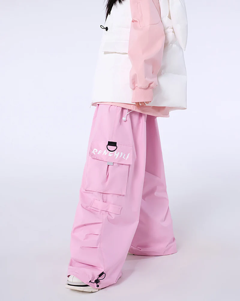 Ski Wear Sport Thick Baggy Snow Pants - Unisex - Image 5