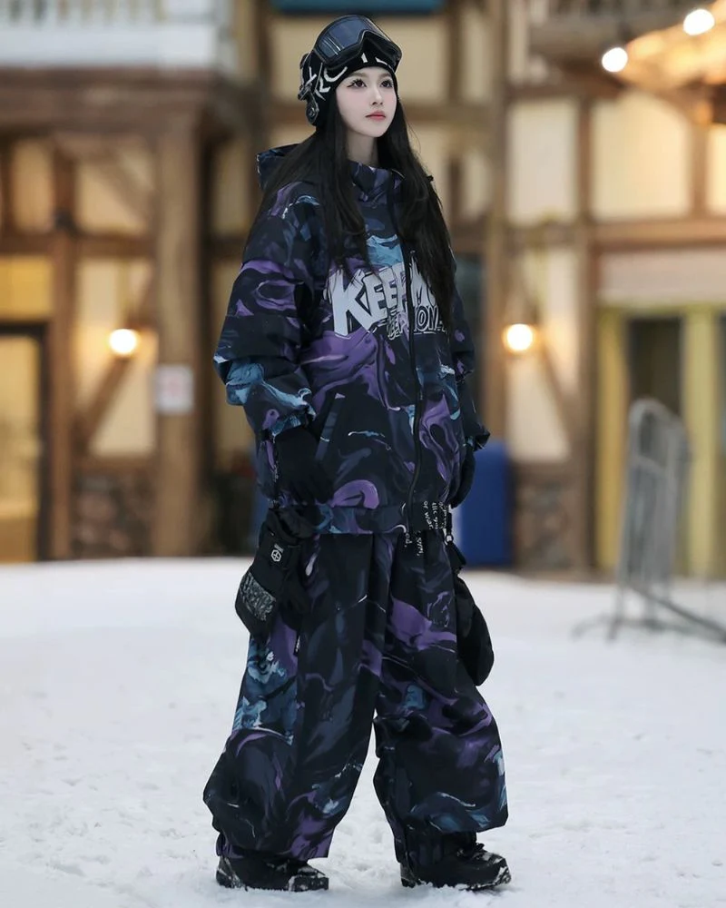 Ski Wear Thick Snow Suit -Unisex(Single Unit Available) - Image 2