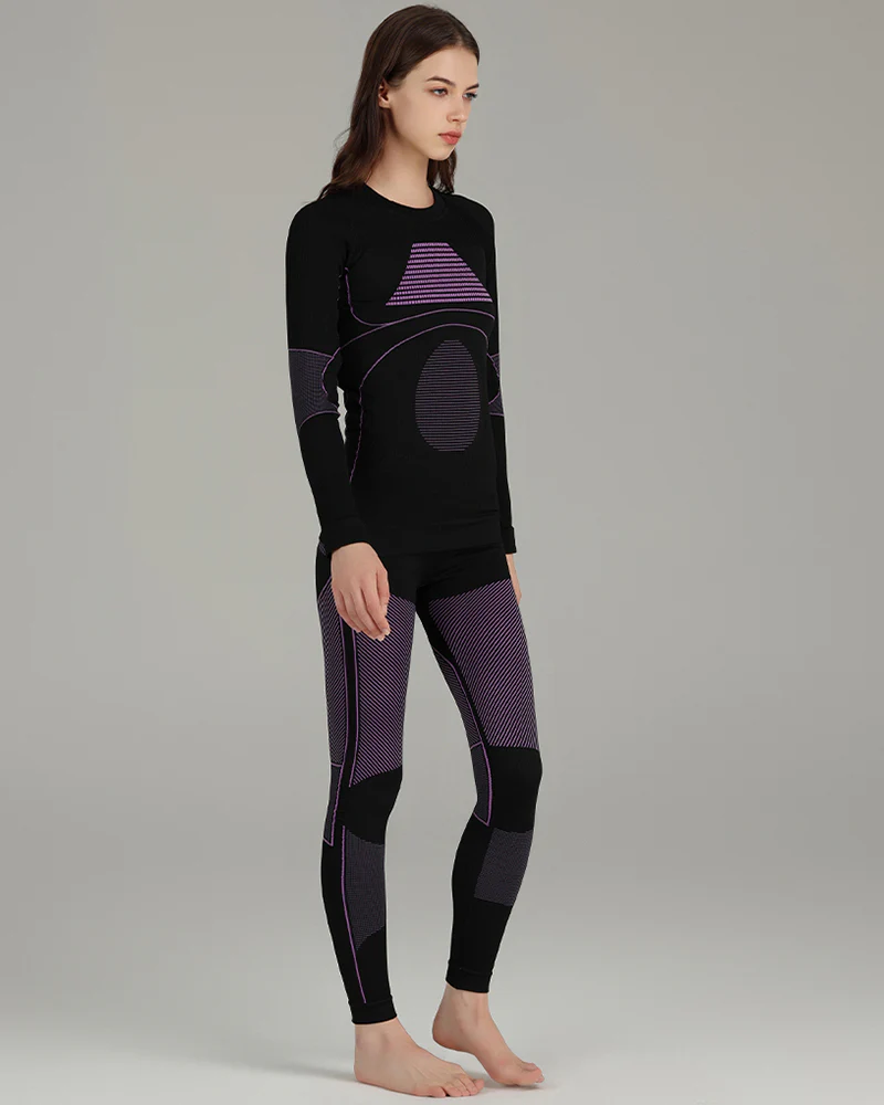 Ski Wear Tight-fitting Quick-drying Clothes Snow Suit - Women's - Image 3