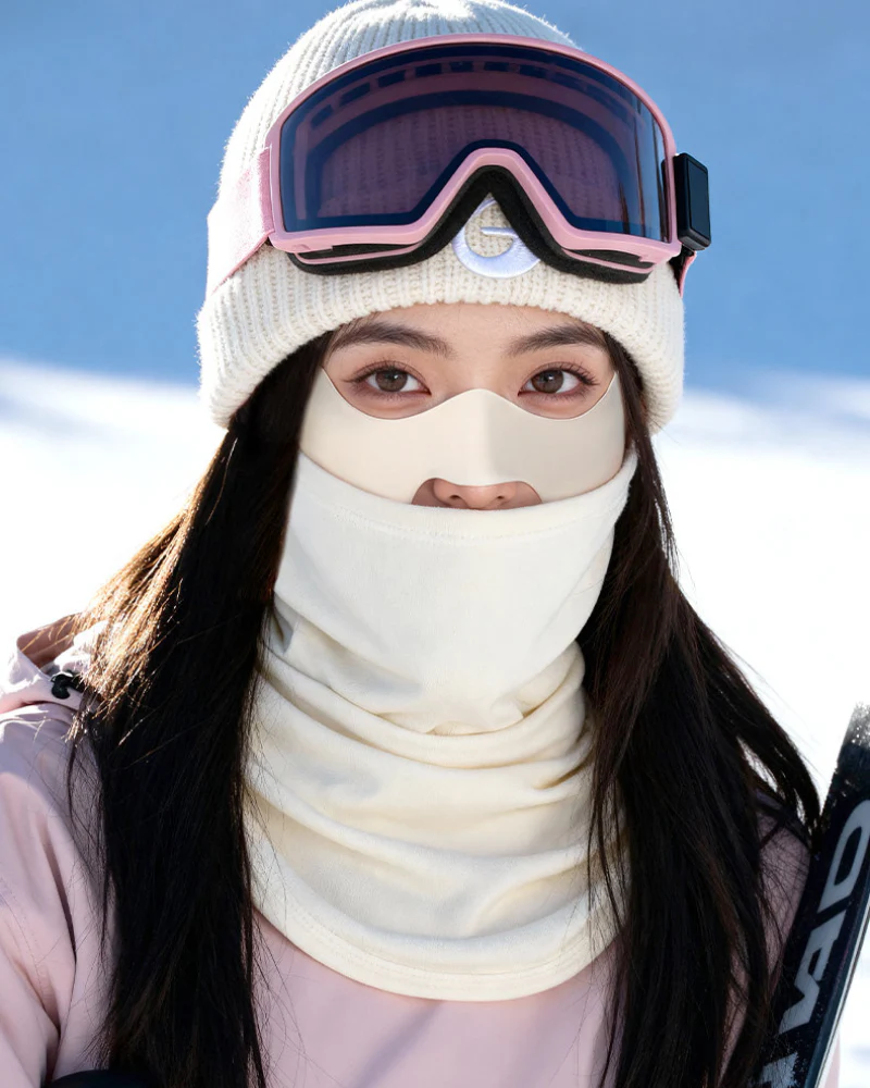Ski Wear Warm Wool Ski Face Mask - Image 2