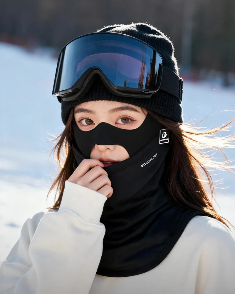Ski Wear Warm Wool Ski Face Mask - Image 9