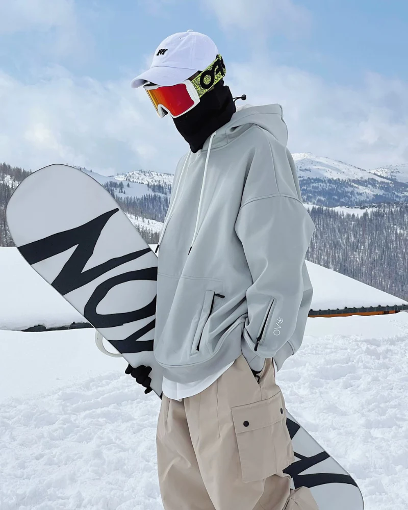 Ski Wear Warmth Waterproof Hoodie -Unisex - Image 11