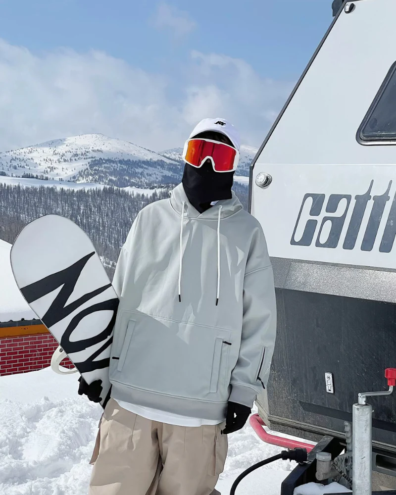 Ski Wear Warmth Waterproof Hoodie -Unisex - Image 12