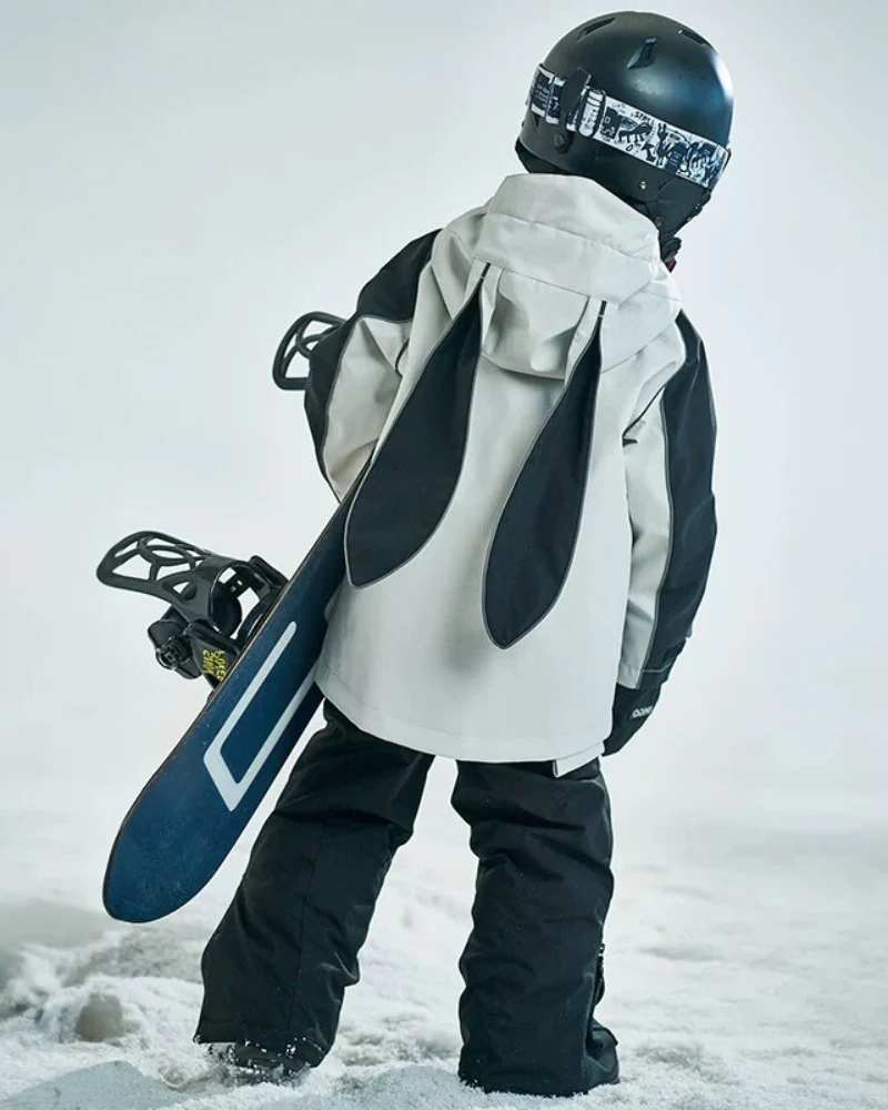 Ski Wear Waterproof Reflective Kids Snow Suit Jacket&Bibs (Single Unit Available) - Image 11