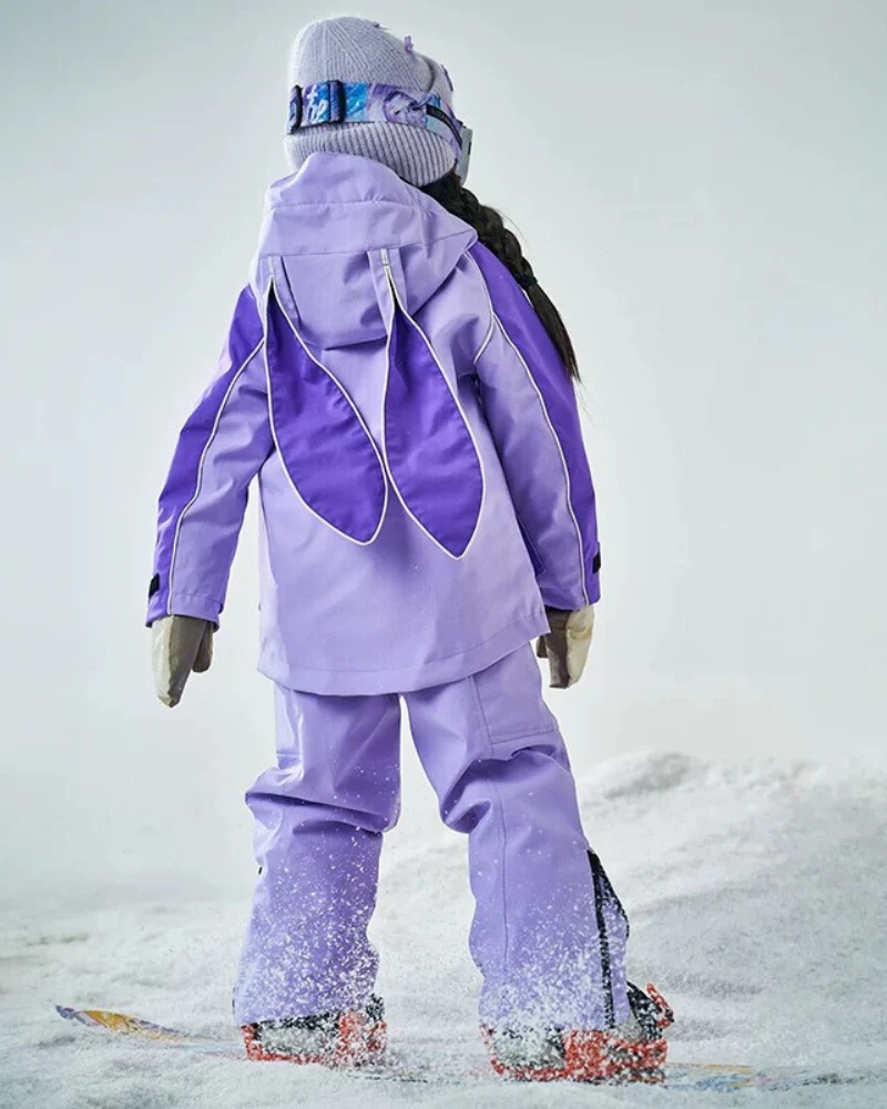 Ski Wear Waterproof Reflective Kids Snow Suit Jacket&Bibs (Single Unit Available) - Image 19