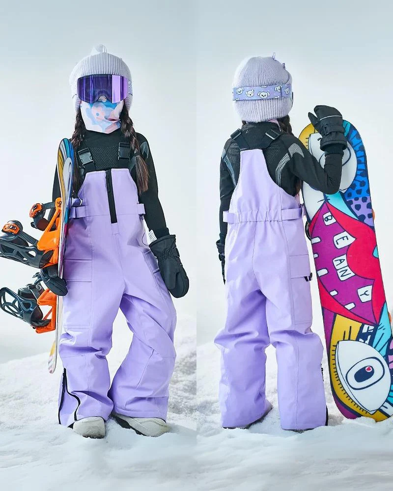 Ski Wear Waterproof Reflective Kids Snow Suit Jacket&Bibs (Single Unit Available) - Image 21