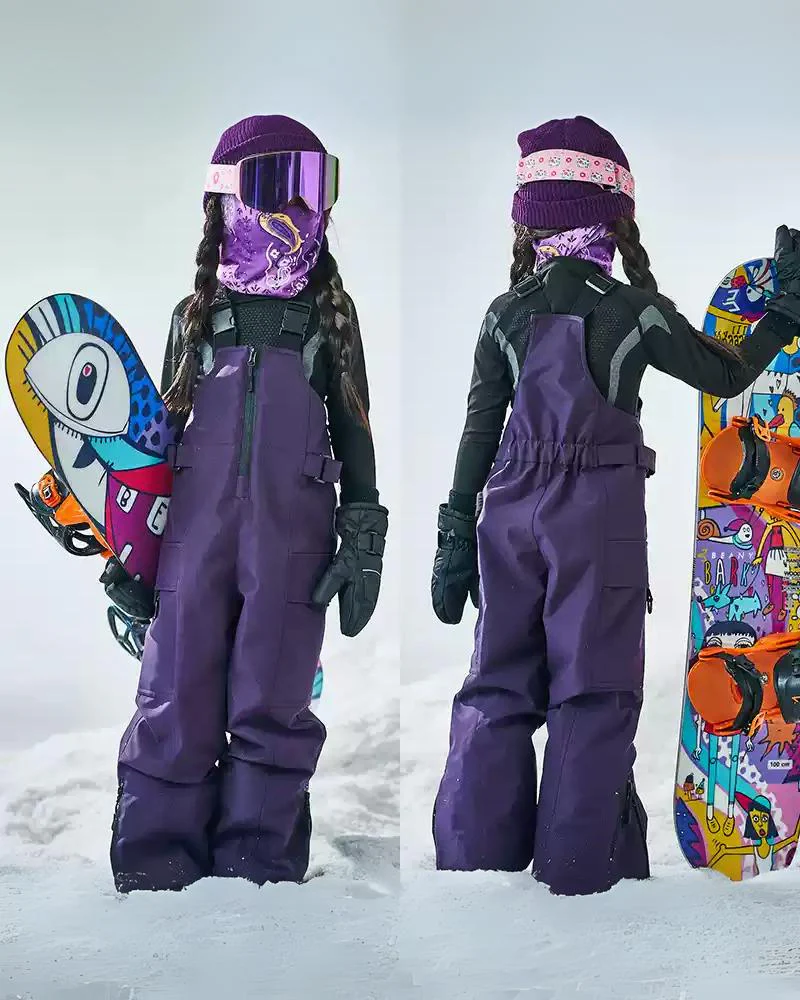 Ski Wear Waterproof Reflective Kids Snow Suit Jacket&Bibs (Single Unit Available) - Image 8