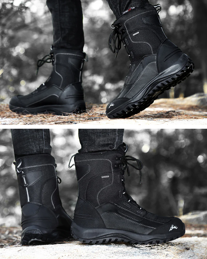 Ski Wear Waterproof Slip-resistant Snow Boots -Men's - Image 7