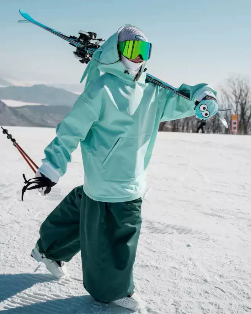 Ski Wear Waterproof Snow Bunny Hoodie -Unisex - Image 13
