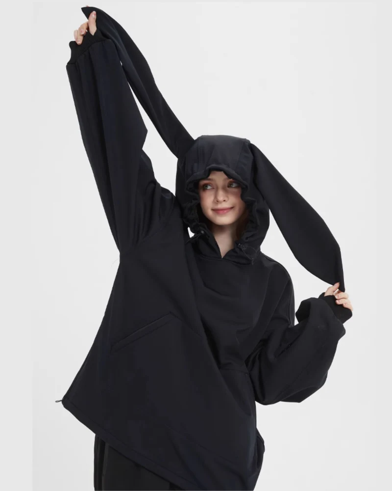 Ski Wear Waterproof Snow Bunny Hoodie -Unisex - Image 14