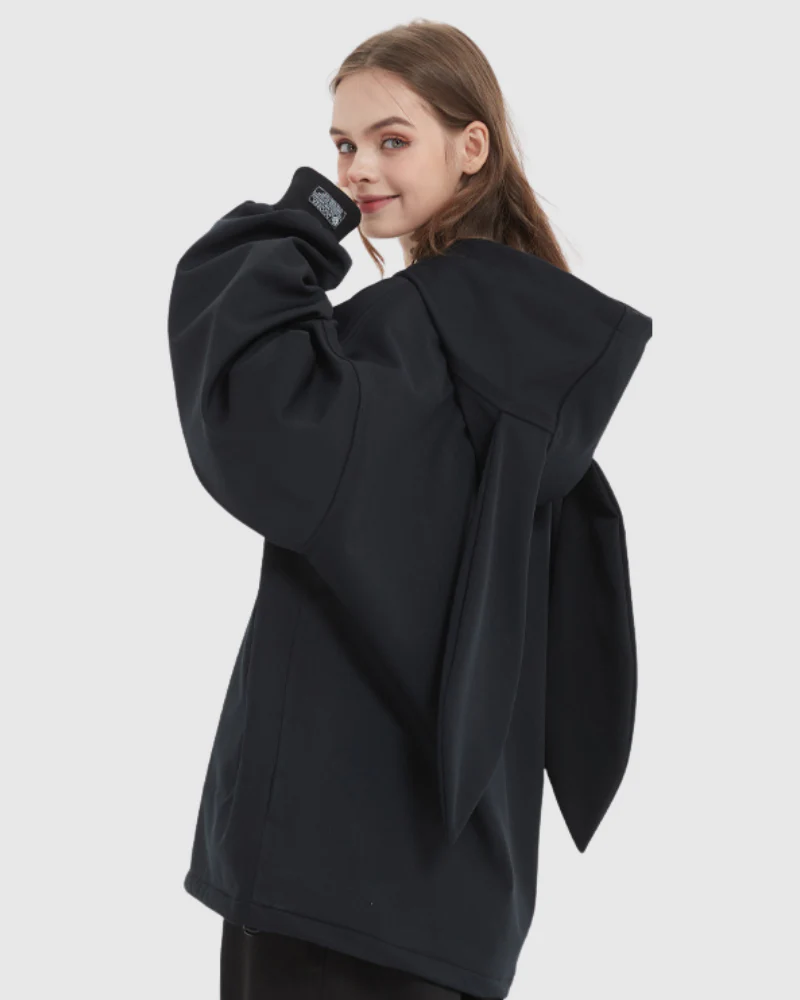 Ski Wear Waterproof Snow Bunny Hoodie -Unisex - Image 16