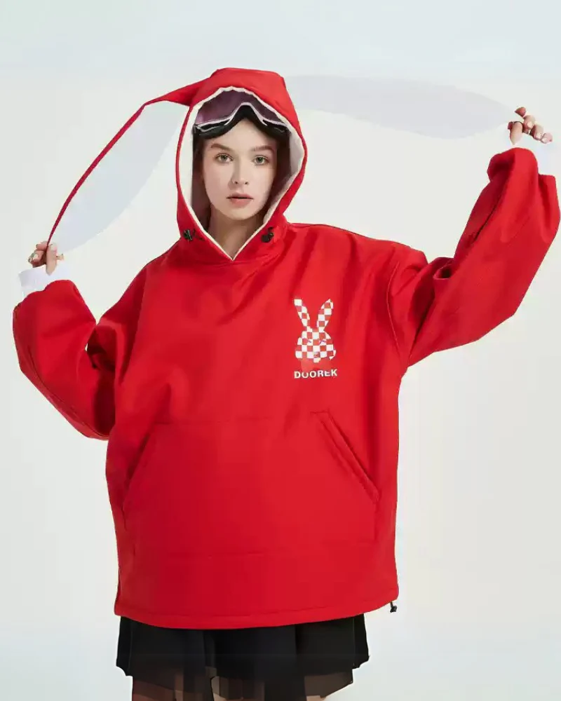 Ski Wear Waterproof Snow Bunny Hoodie -Unisex - Image 30