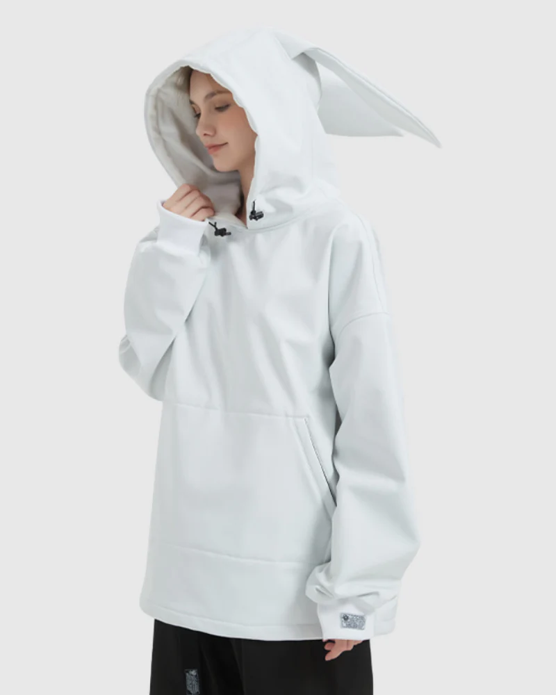 Ski Wear Waterproof Snow Bunny Hoodie -Unisex - Image 4