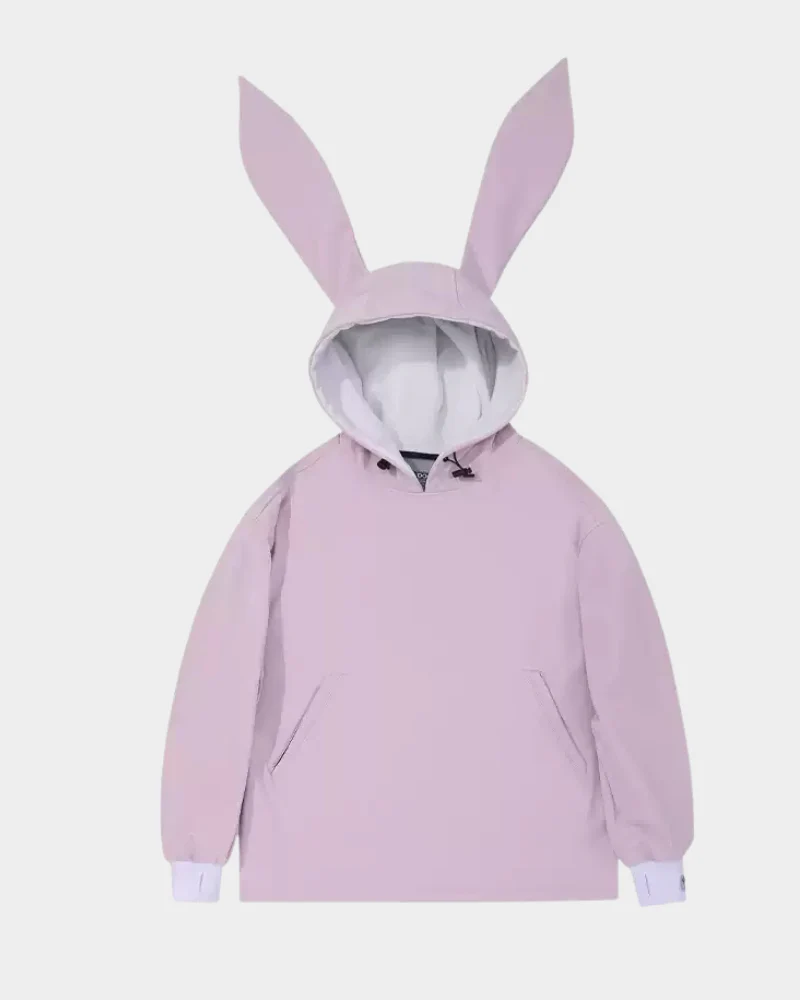 Ski Wear Waterproof Snow Bunny Hoodie -Unisex - Image 5